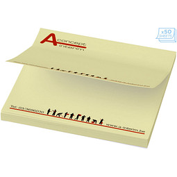Sticky-Mate® Haftnotizen 75 x 75, 25 Blatt, hellgelb
