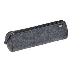 Stiftemäppchen aus recyceltem Filz , anthrazit