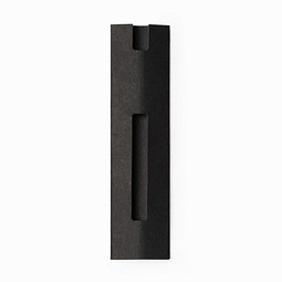Kugelschreiber Papp-Stecketui, schwarz