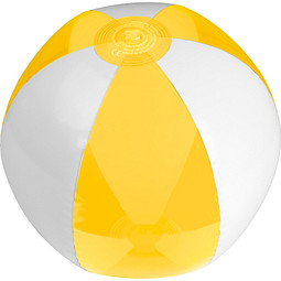 Strandball bicolour, phthalatfrei, gelb
