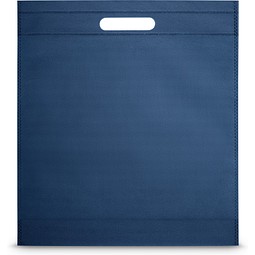 STRATFORD. Tragetasche aus Non-Woven (80 g/m²), Blau