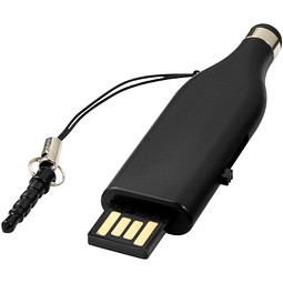 Stylus USB-Stick, schwarz, 1GB
