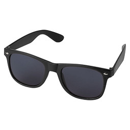 Sun Ray Sonnenbrille aus Kunststoff, schwarz