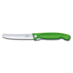 VICTORINOX faltbares Gemüsemesser Swiss Classic, grün