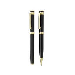 Swiss Peak Luca Deluxe-Stiftsset aus RCS recyceltem Messing, schwarz