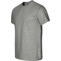 T-Shirt Herren Edge, 2XL, dunkelgrau melliert