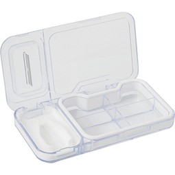 Tablettendose CUT IT,weiß