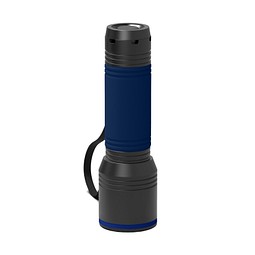 Taschenlampe REEVES-myFLASH 700, schwarz/dunkelblau
