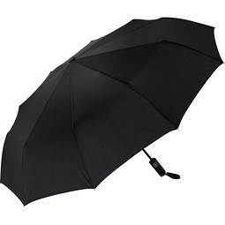 Taschenschirm FIN, schwarz/rot
