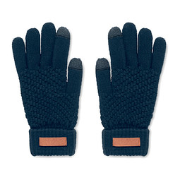 Touchscreen Handschuhe RPET TAKAI, Französisch Navy