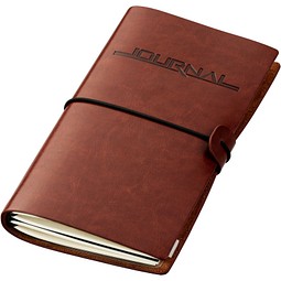 TRAVEL JOURNAL Notizbuch-Set, braun, schwarz