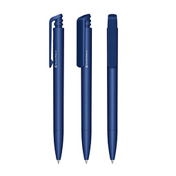 senator® Druckkugelschreiber Trento Matt, blaue Mine, blau 2757