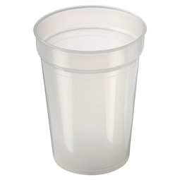 Trinkbecher Pfand, 300 ml, transparent