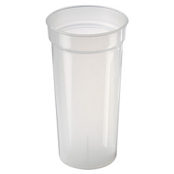 Trinkbecher Pfand, 500 ml, transparent