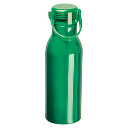 Trinkflasche aus recyceltem Aluminium , grün