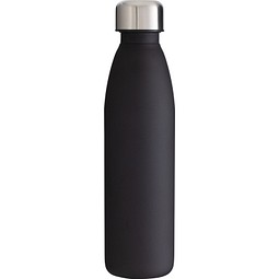 Trinkflasche RETUMBLER-myTOULON GLASS, schwarz
