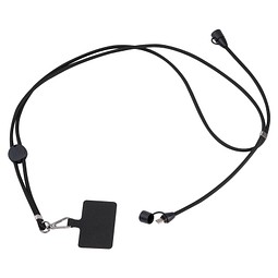 Type-C Ladekabel Lanyard , schwarz