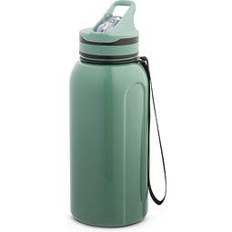 TYSON. Sportflasche 1230 ml aus PETG, Hellgrün