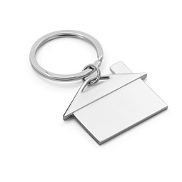 ULRICH. Schlüsselanhänger aus Metall, Silber