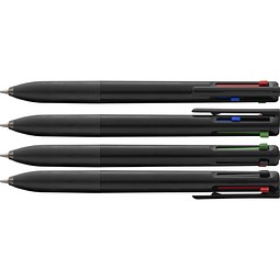 uma® 4TunePen Druckkugelschreiber, schwarz