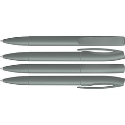 uma® CORAL Drehkugelschreiber, grau