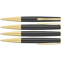 uma® ELEGANCE GO Drehkugelschreiber, schwarz