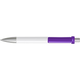 uma® FASHION K transparent SI Druckkugelschreiber, violett