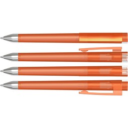 uma® GEOS frozen SI Drehkugelschreiber, orange