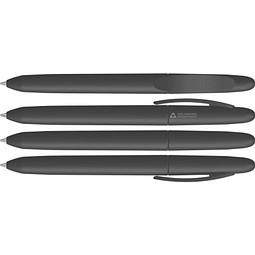 uma® ICONIC RECY Drehkugelschreiber, schwarz