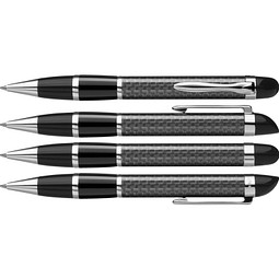 uma® NOBILIS Drehkugelschreiber, schwarz