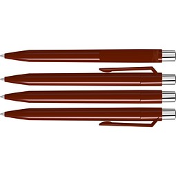 uma® ON TOP SI F Druckkugelschreiber, aubergine