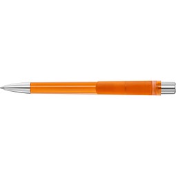 uma® PEPP transparent SI Druckkugelschreiber, orange