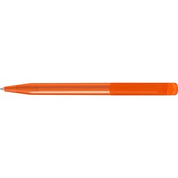 uma® POP transparent Drehkugelschreiber, orange
