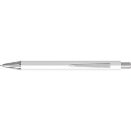 uma® PYRA Druckkugelschreiber, weiss
