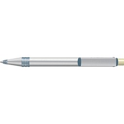 uma® RECYCLED PET PEN ALUMA transparent Druckkugelschreiber, beige