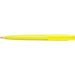 uma® RECYCLED PET PEN PRO transparent Druckkugelschreiber, gelb