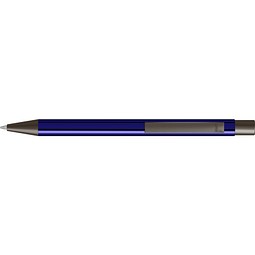 uma® STRAIGHT Druckkugelschreiber, blau