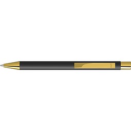 uma® STRAIGHT GO Druckkugelschreiber, schwarz