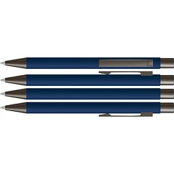 uma® STRAIGHT GUM B Druckbleistift, dunkelblau