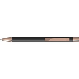 uma® STRAIGHT RO-GO Druckkugelschreiber, schwarz