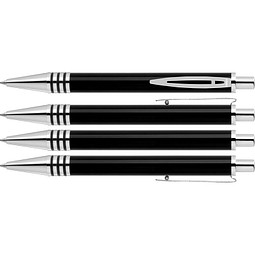 uma® SUPREME Druckkugelschreiber, schwarz