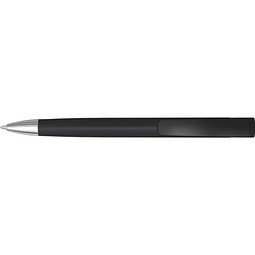 uma® TRINITY SI GUM Druckkugelschreiber, schwarz