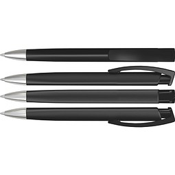 uma® TRINITY SI RECY Druckkugelschreiber, schwarz