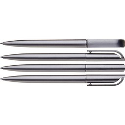 uma® TWISTY SI Drehkugelschreiber, silber