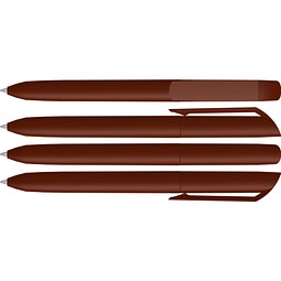 uma® VANE F Drehkugelschreiber, aubergine