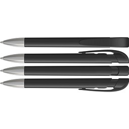 uma® YES F SI Druckkugelschreiber, schwarz