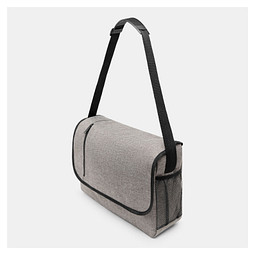Umschlagtasche DONEGAL DOC,grau, schwarz