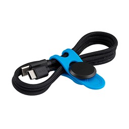 USB-C Kabel mit Kabelbinder REEVES-CONVERTICS TIE, schwarz