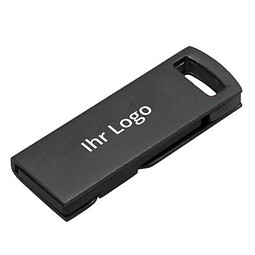 USB-Stick Mini-Twist, 4 GB, schwarz