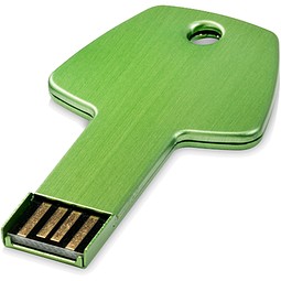 USB-Stick Schlüssel, grün, 32GB